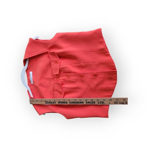 Amanda Uprichard Orange Corset Top Size M - Picture 12 of 13